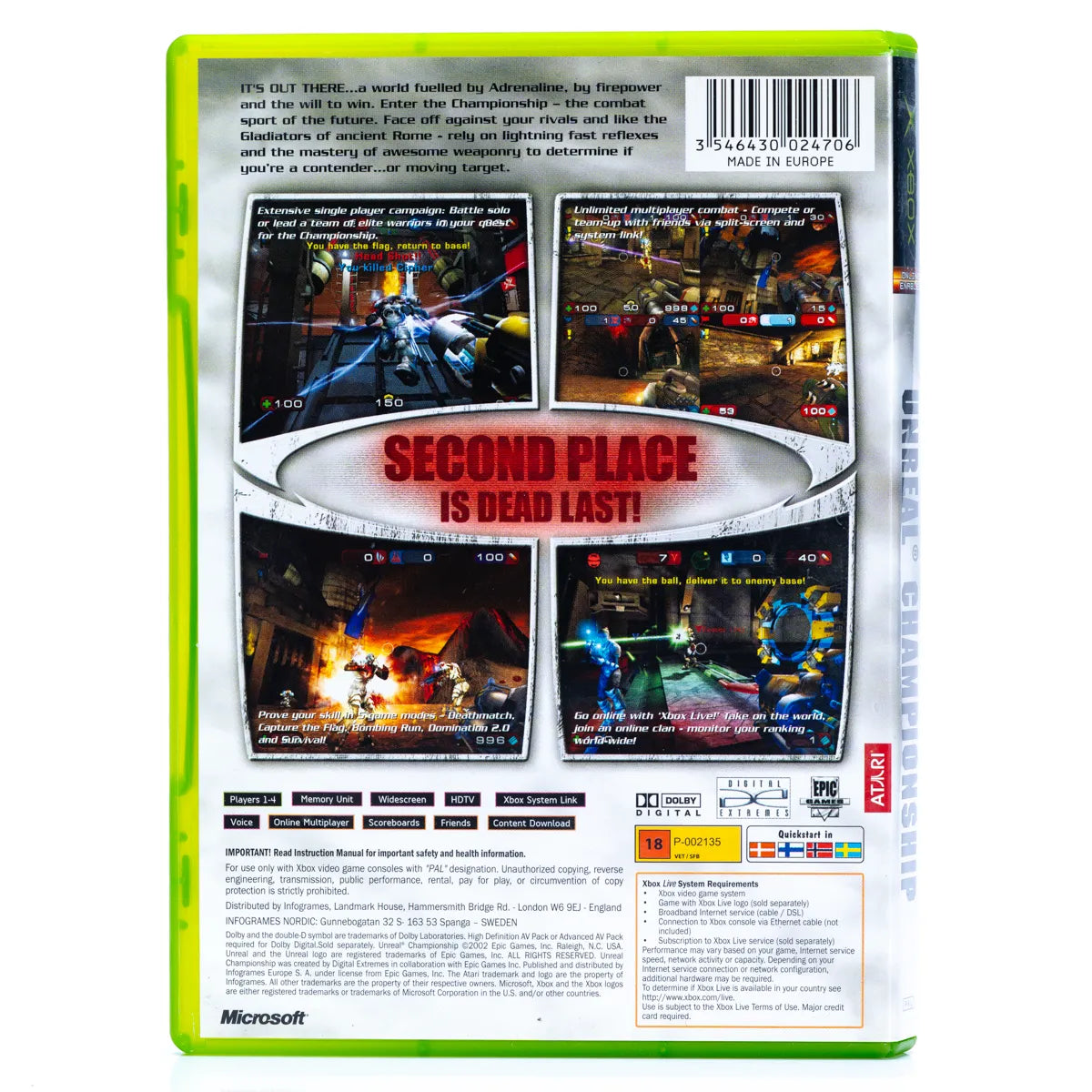 Unreal Championship - Xbox spill - Retrospillkongen