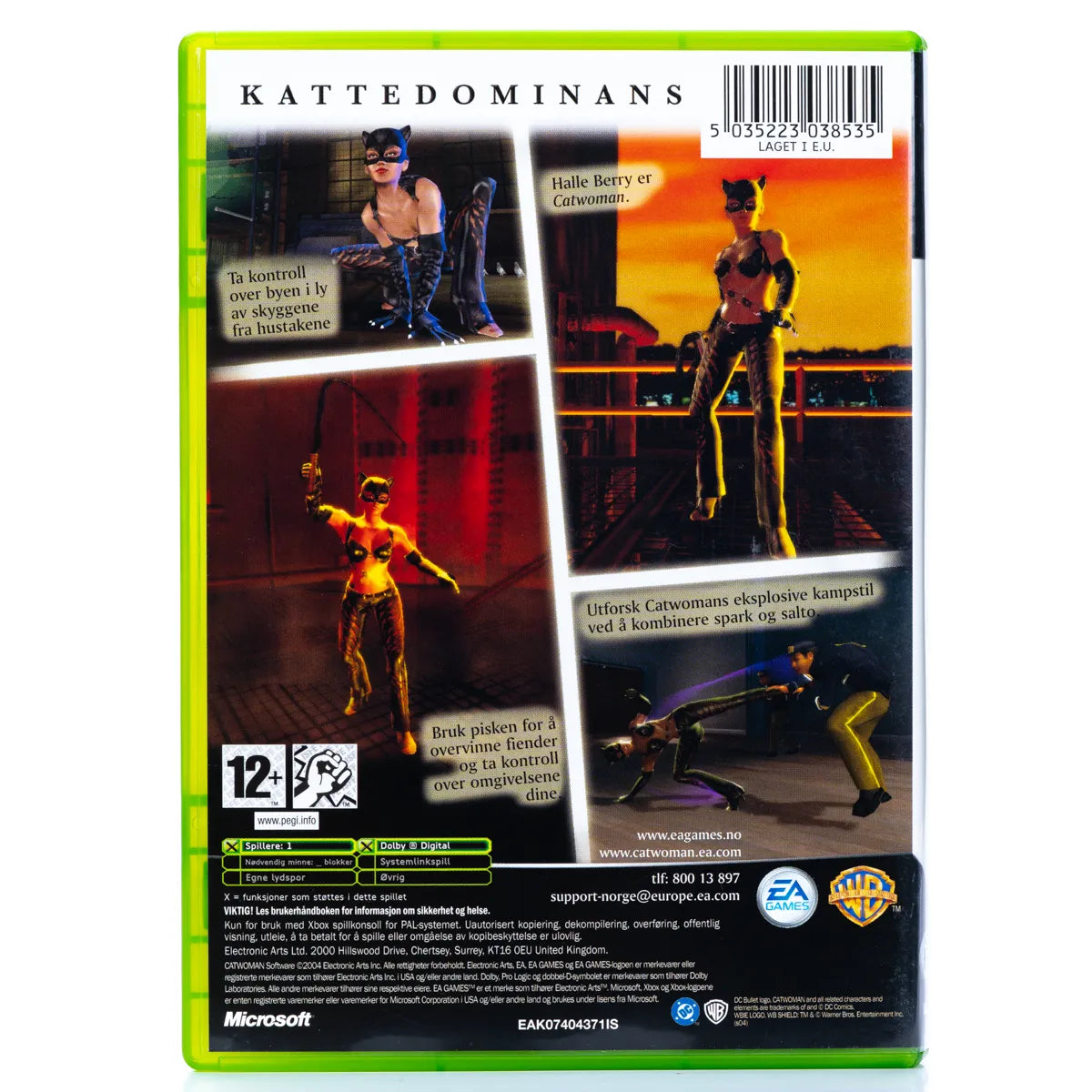 Catwoman - Xbox spill - Retrospillkongen