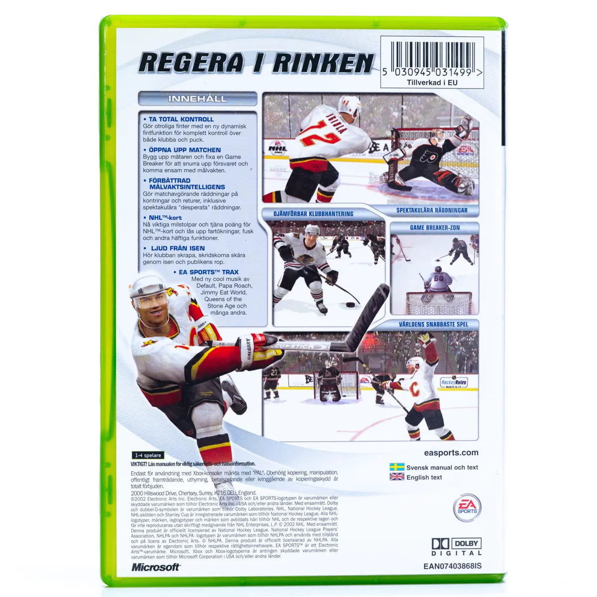 NHL 2003 - Xbox spill - Retrospillkongen