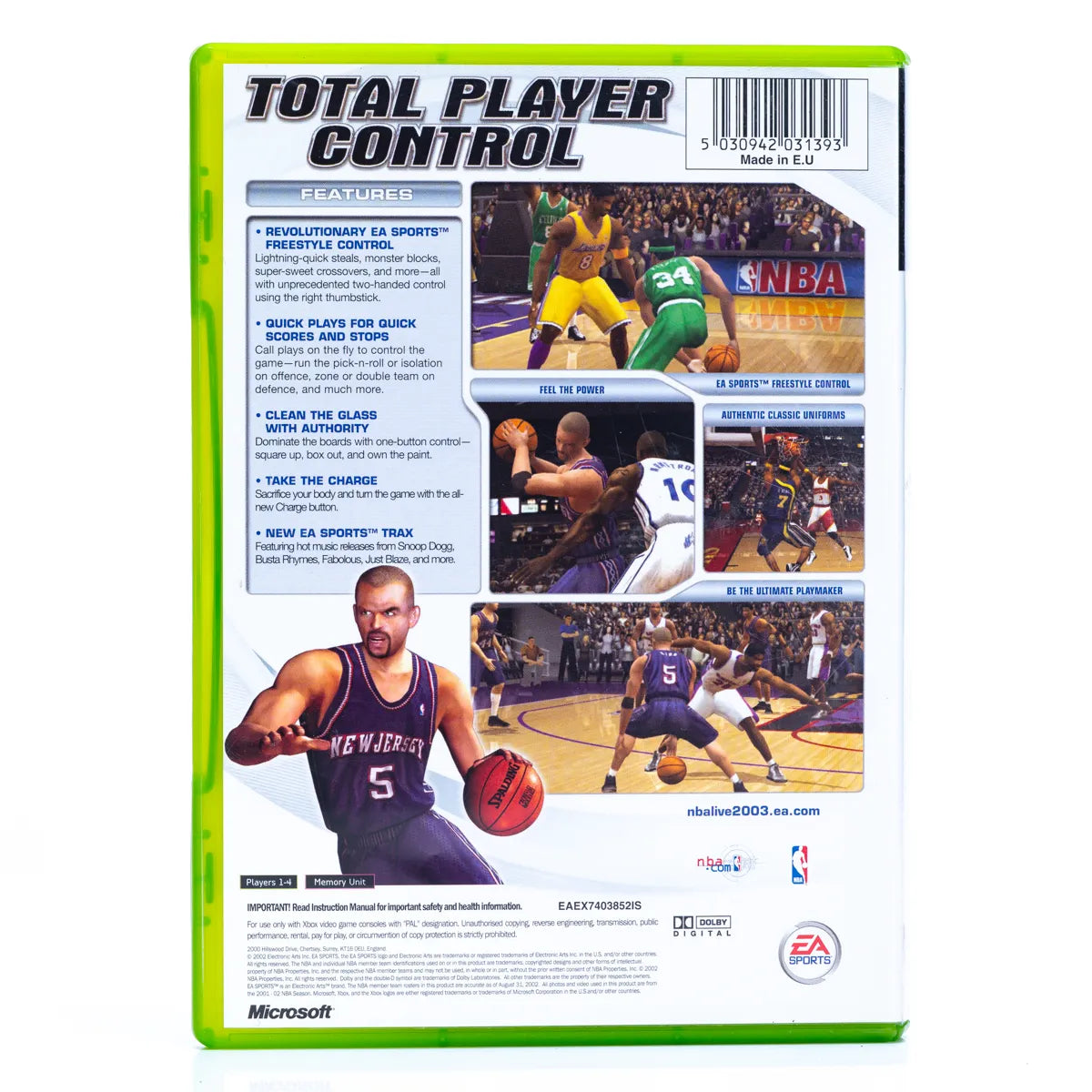 NBA Live 2003 - Xbox spill - Retrospillkongen