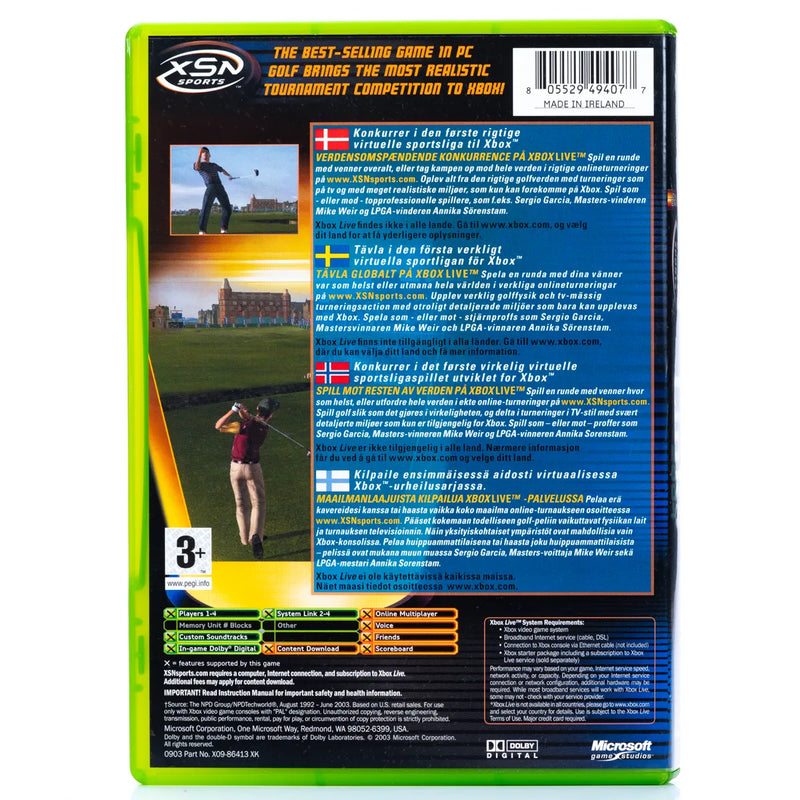 Links 2004 - Xbox spill