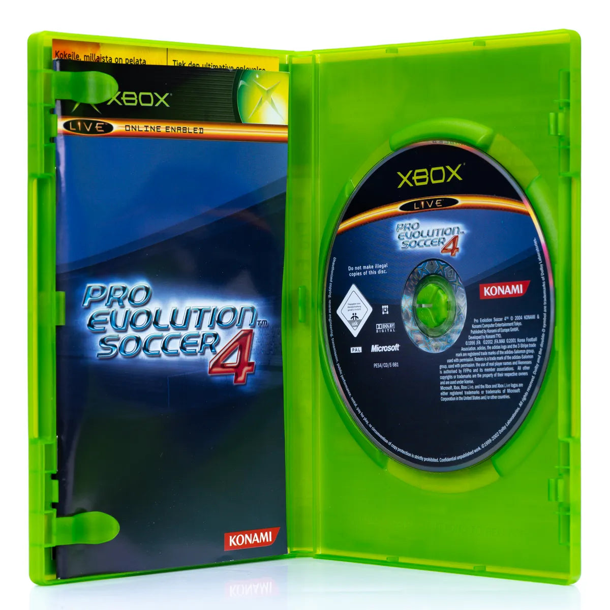 Pro Evolution Soccer 4 - Xbox spill - Retrospillkongen
