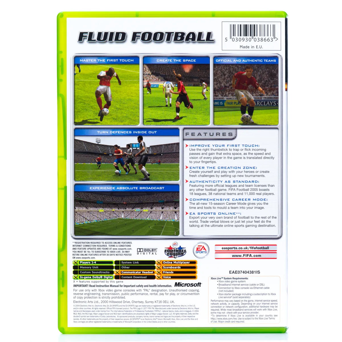 FIFA Football 2005 - Xbox spill - Retrospillkongen