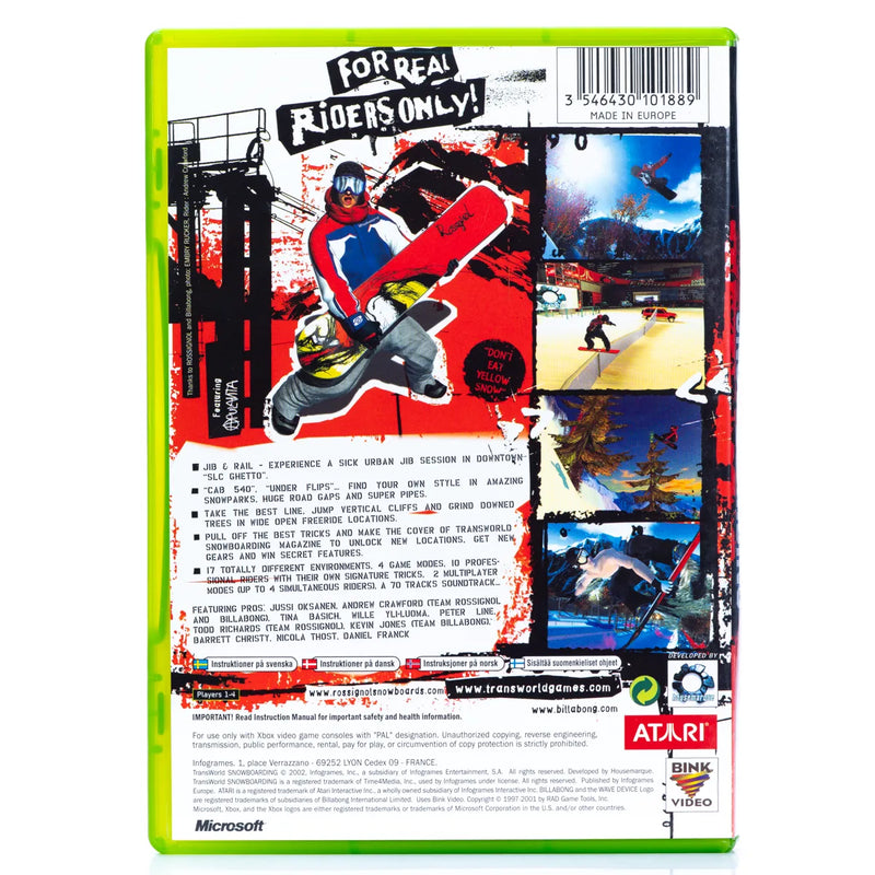 TransWorld Snowboarding - Xbox spill