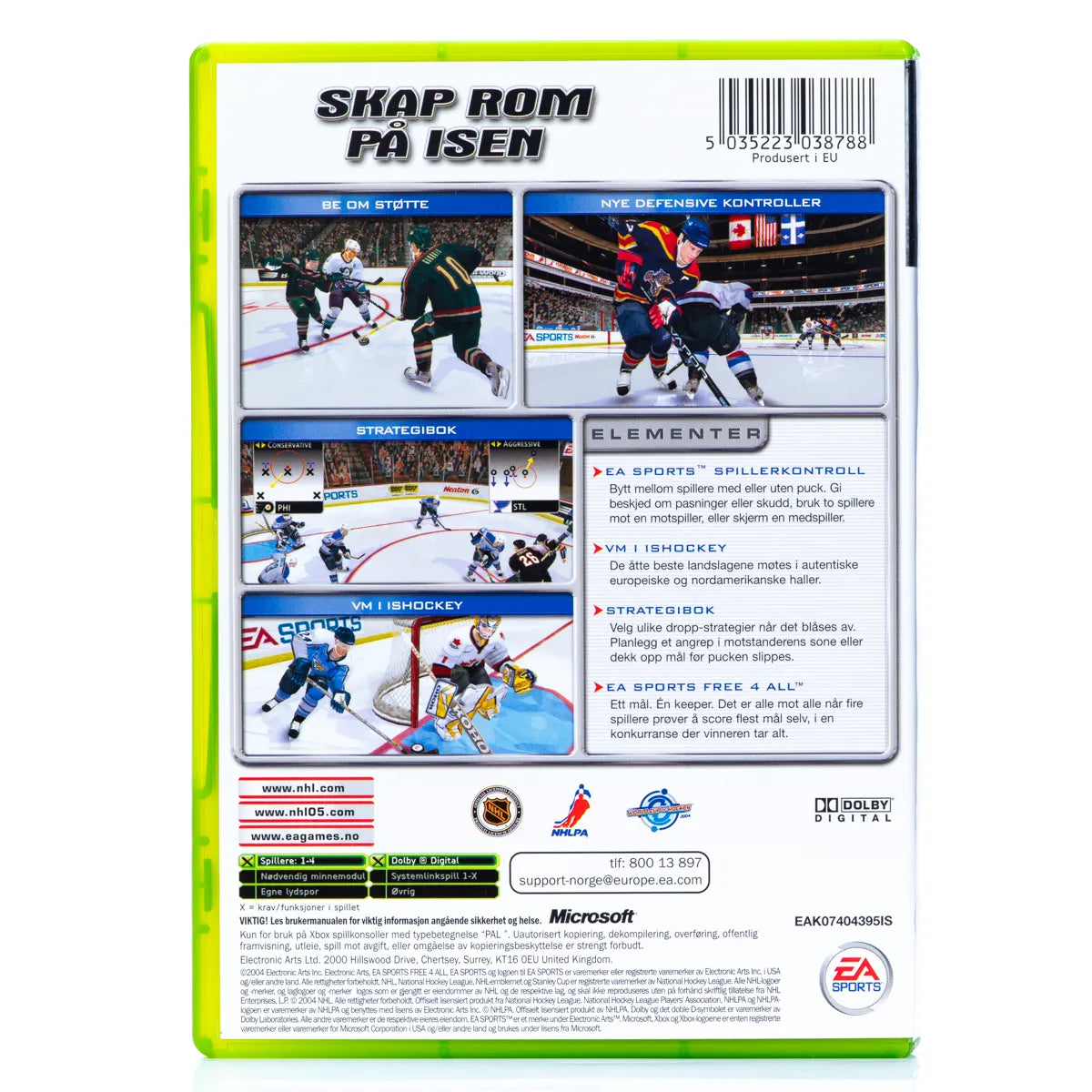 NHL 2005 - Xbox spill - Retrospillkongen