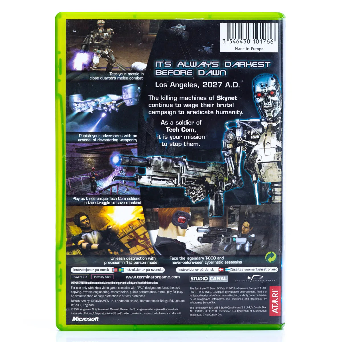 Terminator Dawn of Fate - Xbox spill - Retrospillkongen