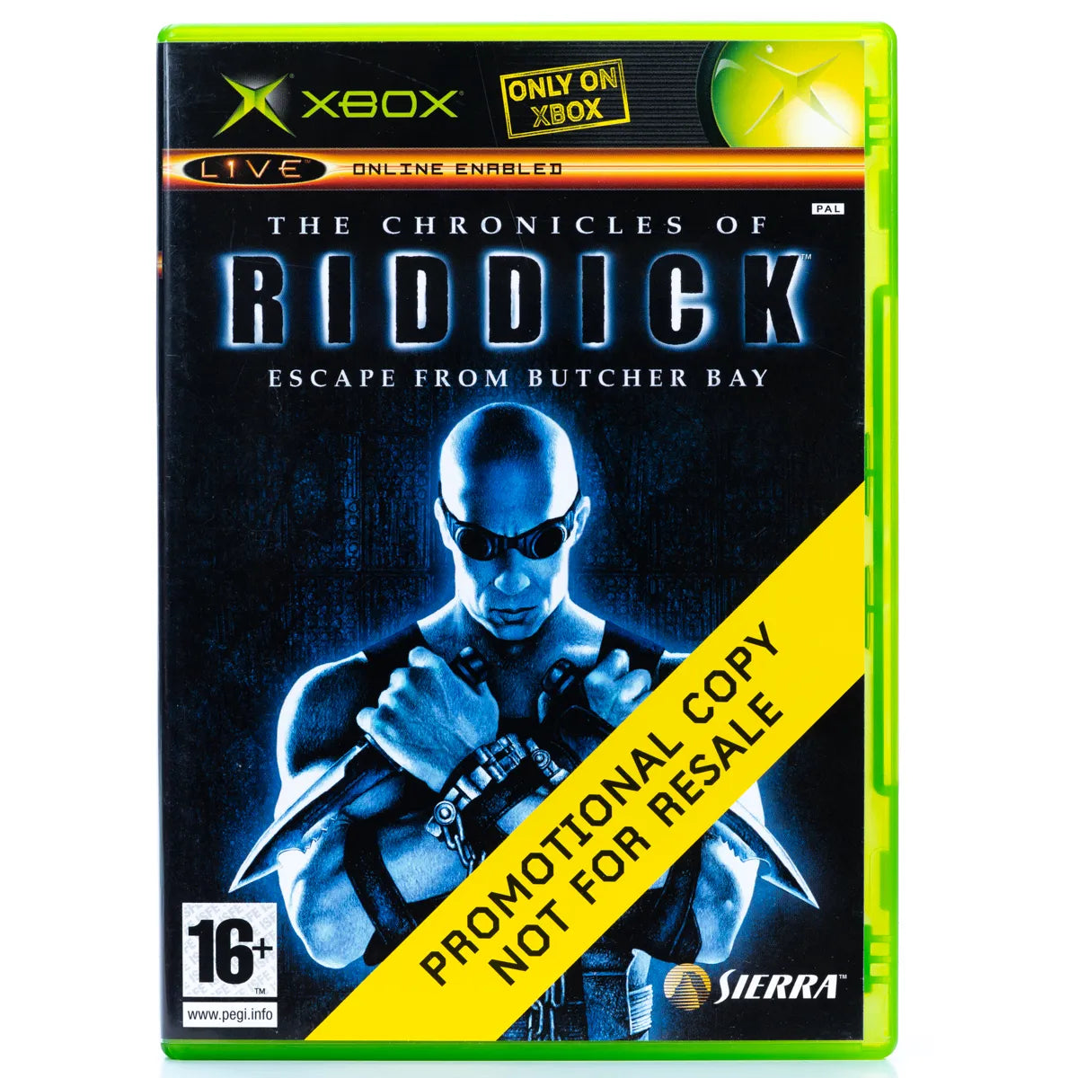 The Chronicles of Riddick: Escape from Butcher Bay - Xbox spill - Retrospillkongen