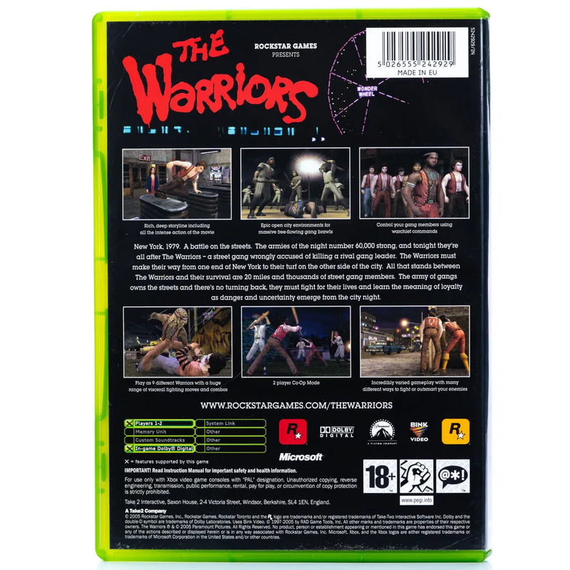 The Warriors - Xbox spill