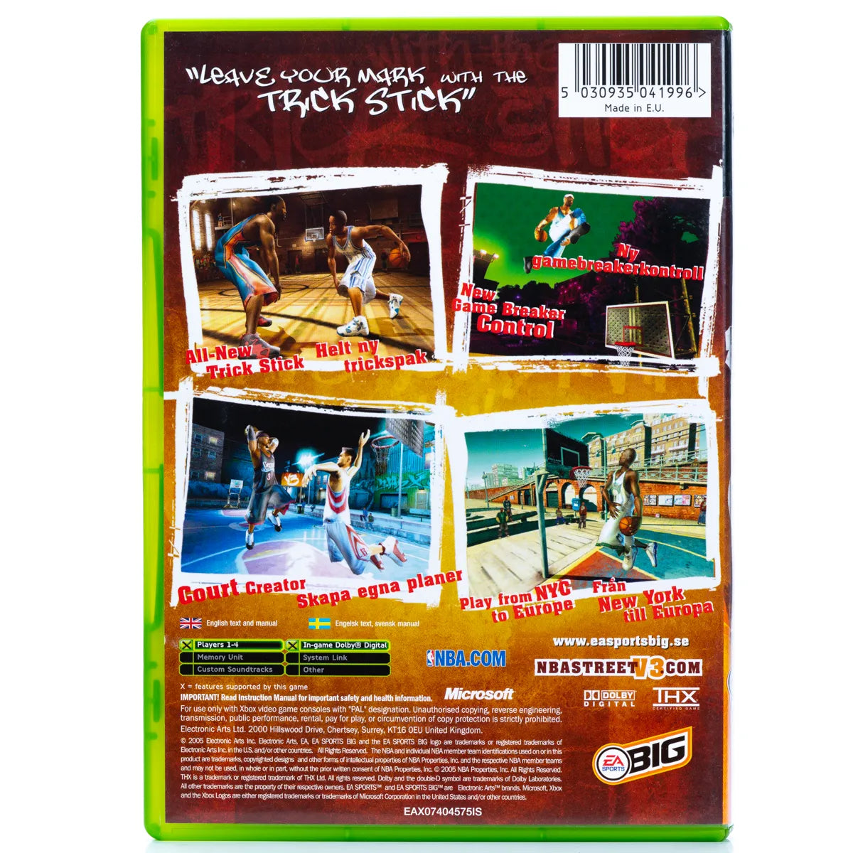 NBA Street V3 - Xbox spill - Retrospillkongen