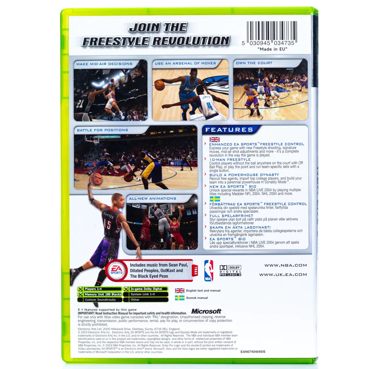 NBA Live 2004 - Xbox spill - Retrospillkongen