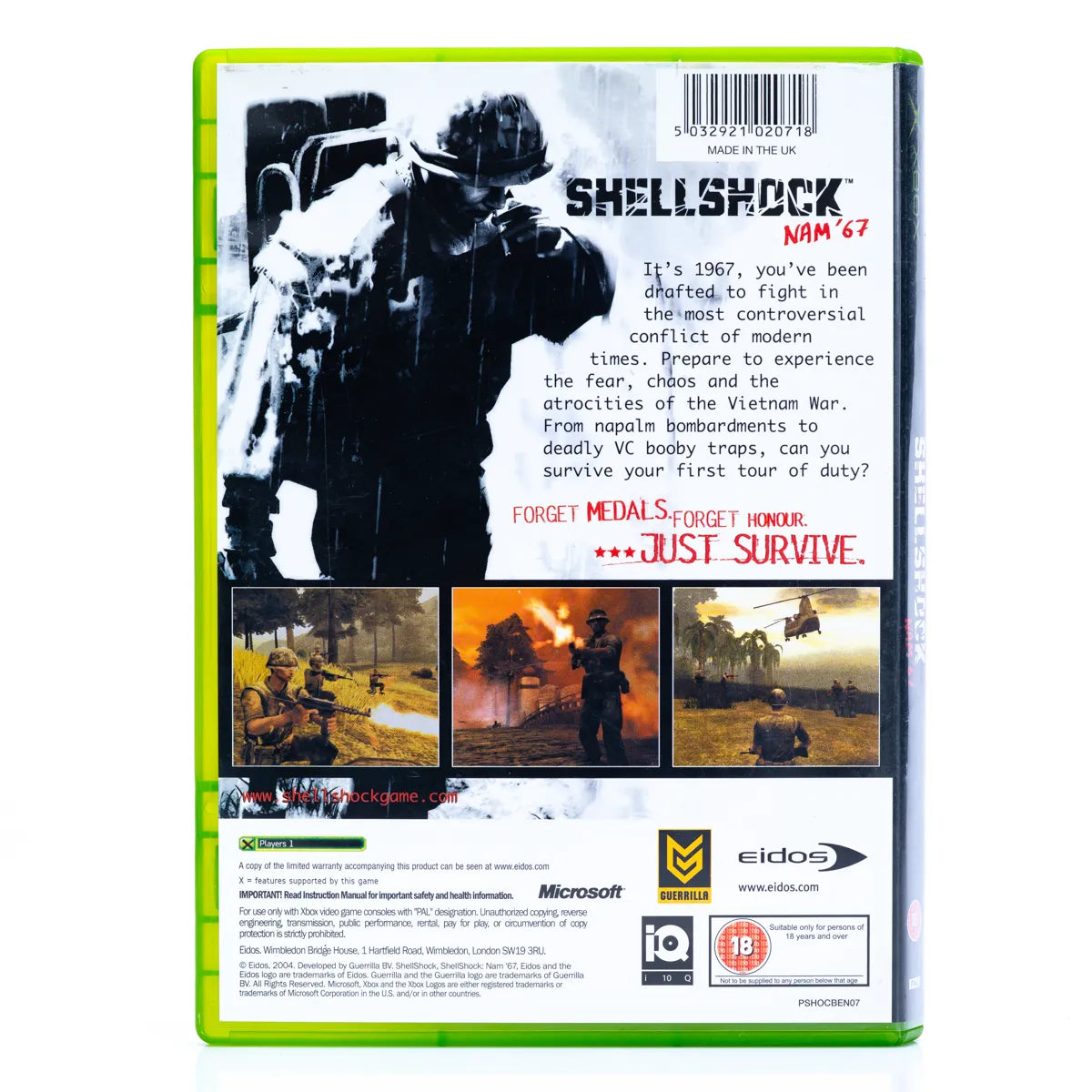 Shellshock Nam '67 - Xbox spill - Retrospillkongen