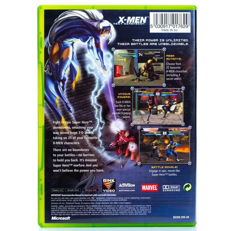 X-Men: Next Dimension - Xbox spill