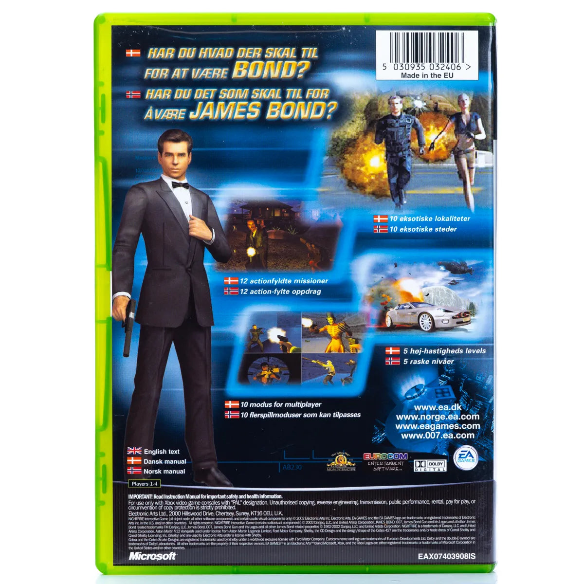 007: Nightfire - Xbox spill - Retrospillkongen