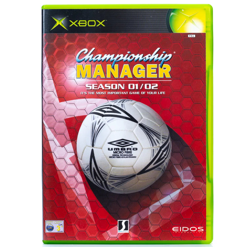 Championship Manager: Season 01/02 - Xbox spill