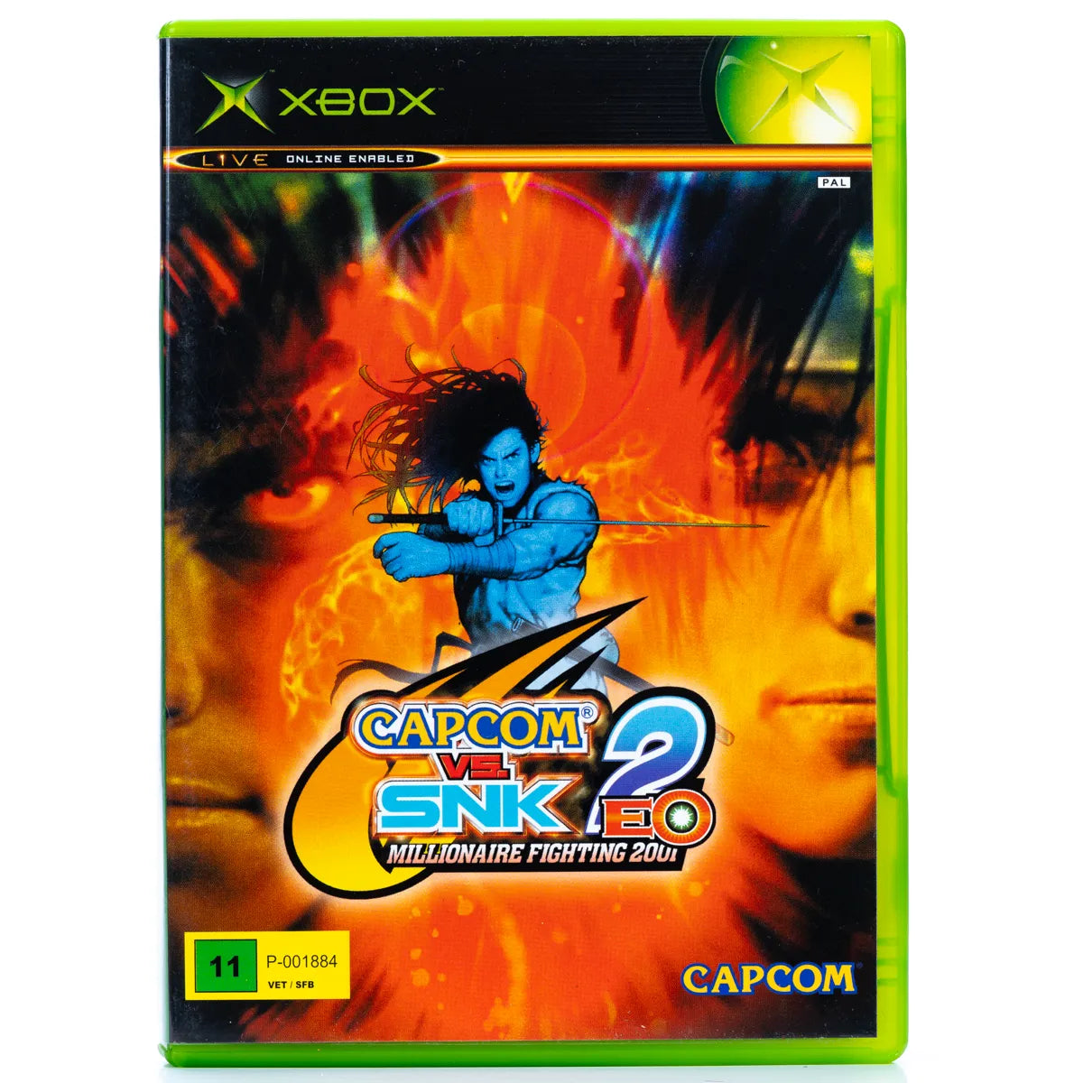 Capcom vs. SNK 2: Millionaire Fighting 2001 - Xbox spill - Retrospillkongen