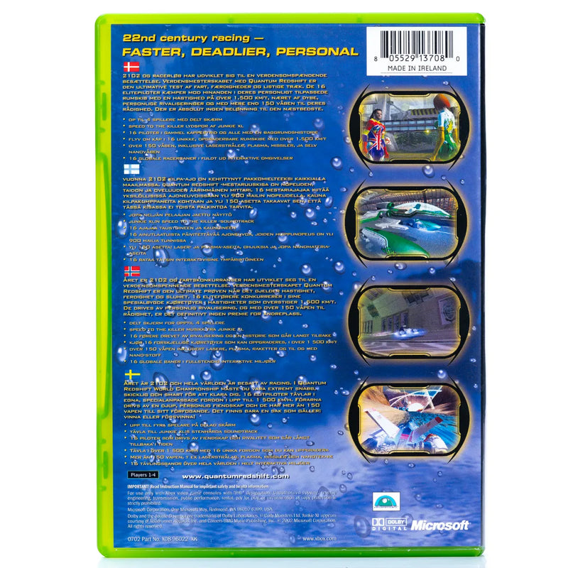 Quantum Redshift - Xbox spill