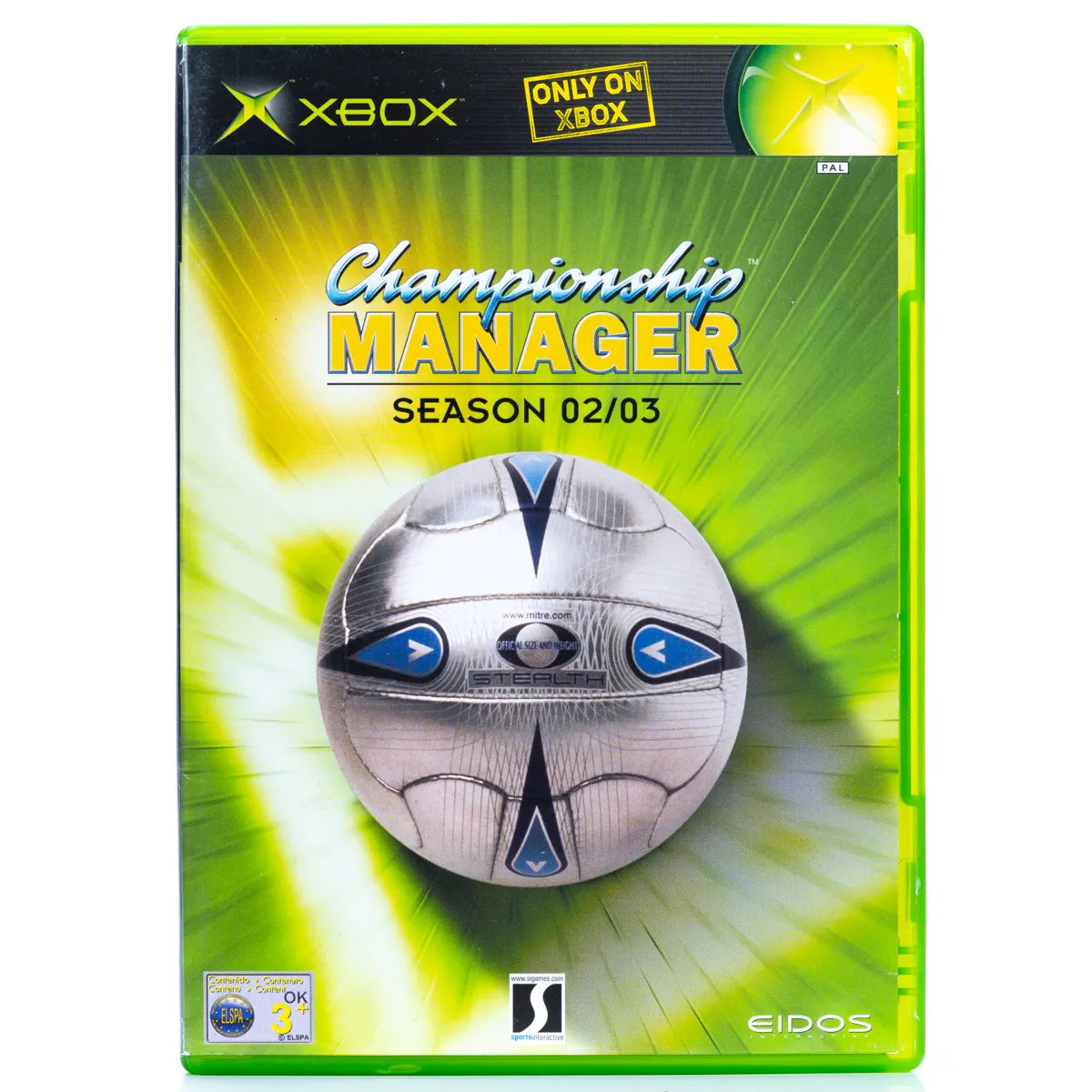 Championship Manager: Season 02/03 - Xbox spill - Retrospillkongen