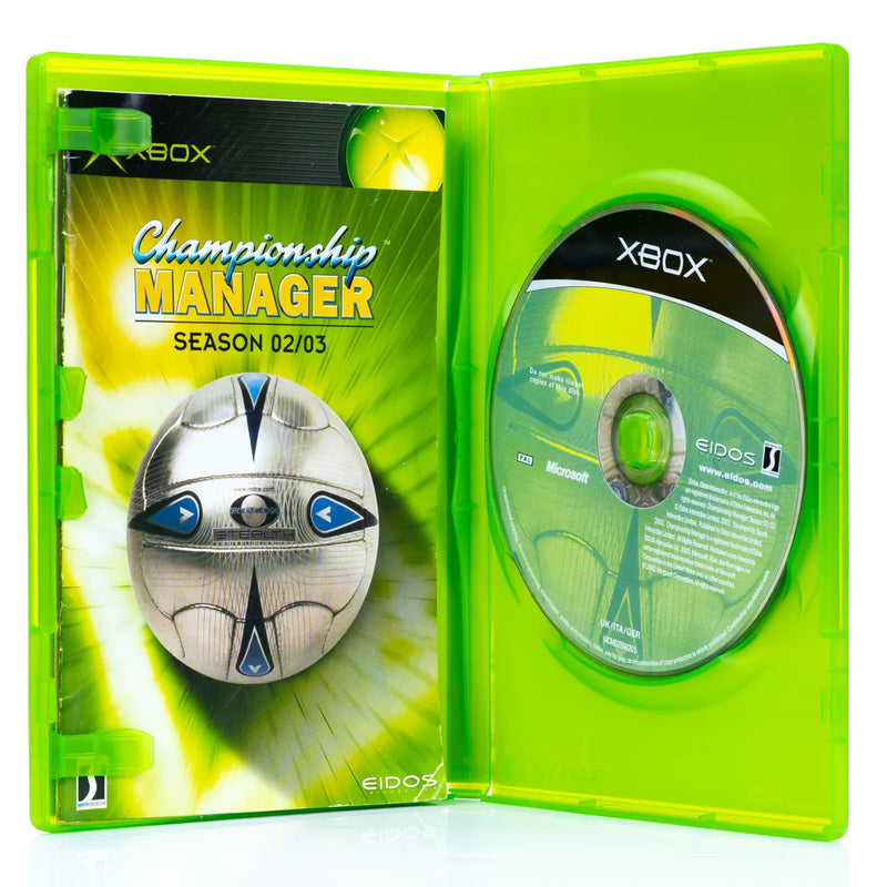 Championship Manager: Season 02/03 - Xbox spill