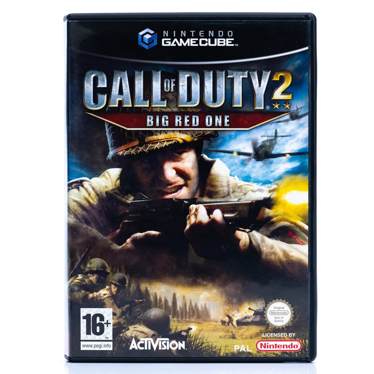 Call of Duty 2: Big Red One - GameCube spill - Retrospillkongen