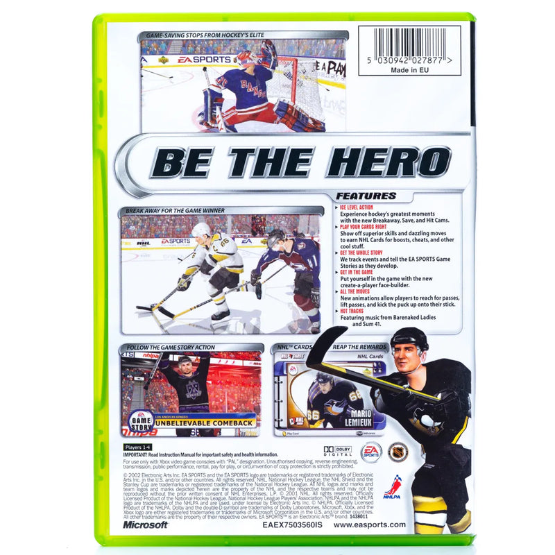 NHL 2002 - Xbox spill