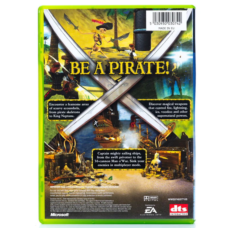 Pirates: The Legend of Black Kat - Xbox spill