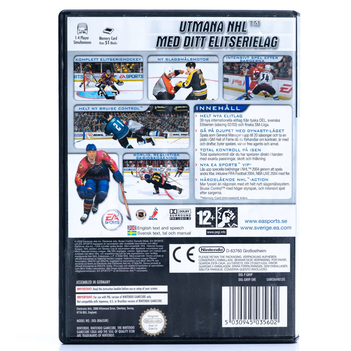 NHL 2004 - GameCube spill - Retrospillkongen