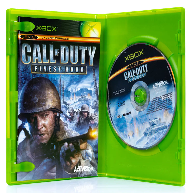 Call of Duty: Finest Hour - Xbox spill