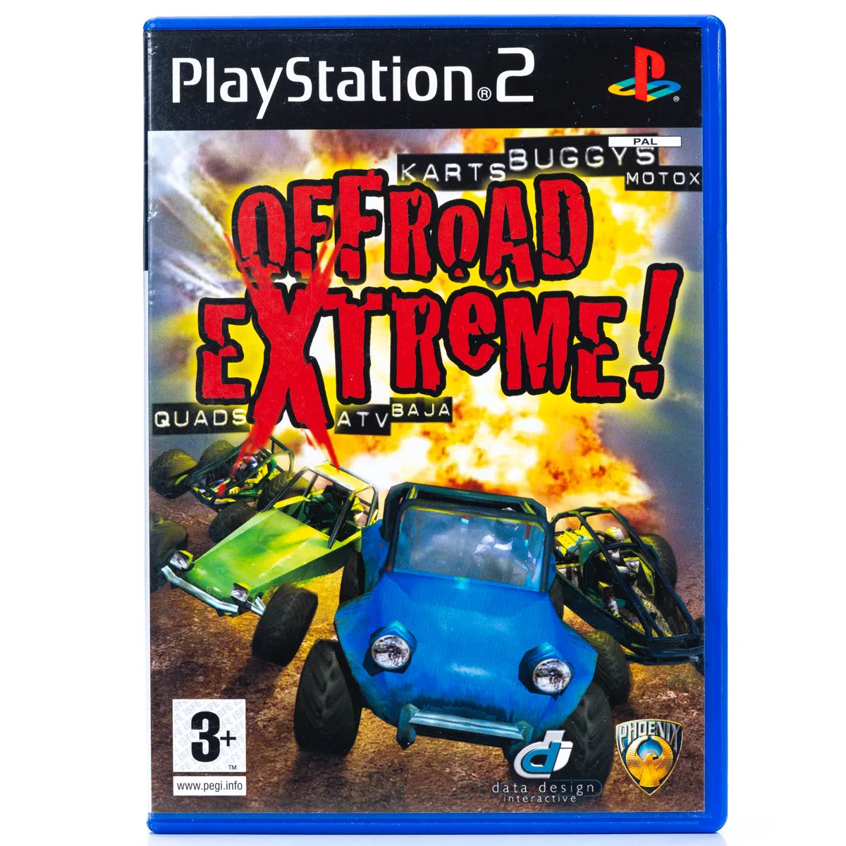 Offroad Extreme - PS2 Spill - Retrospillkongen