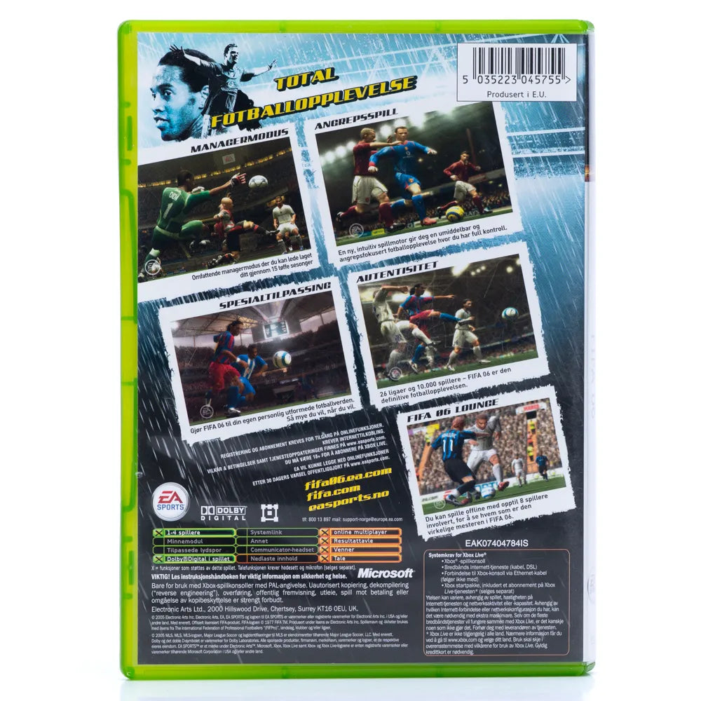 FIFA Soccer 06 - Xbox spill - Retrospillkongen