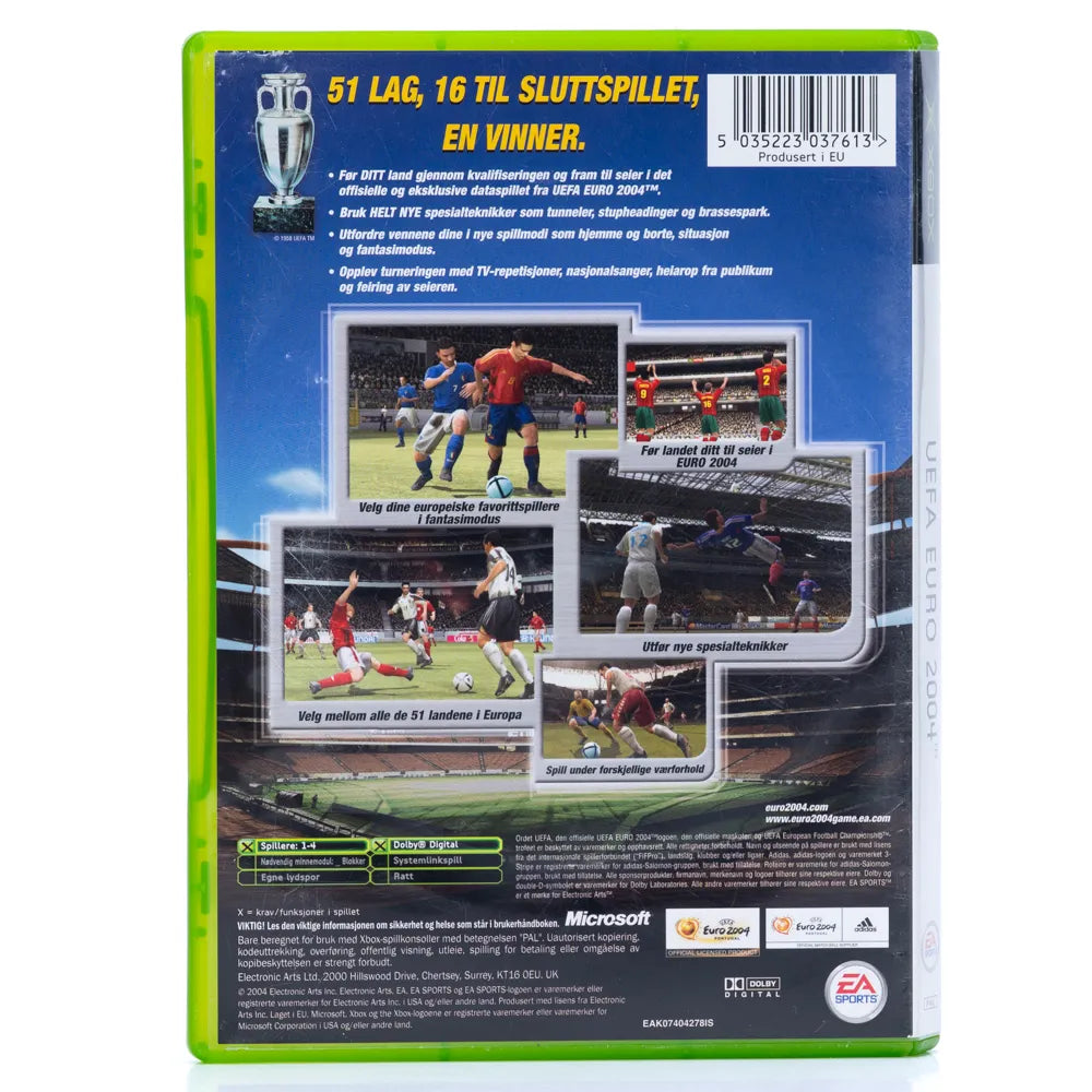 UEFA Euro 2004: Portugal - Xbox Spill