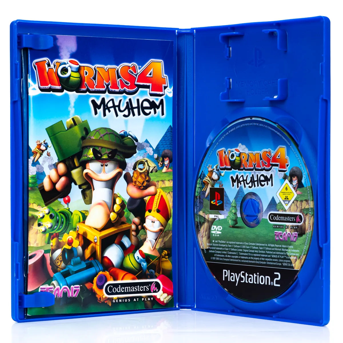 Worms 4: Mayhem - PS2 Spill - Retrospillkongen