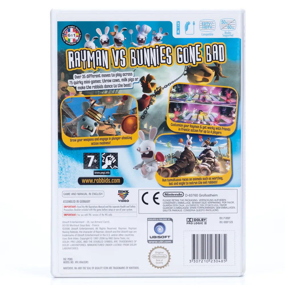 Rayman: Raving Rabbids - Wii spill - Retrospillkongen