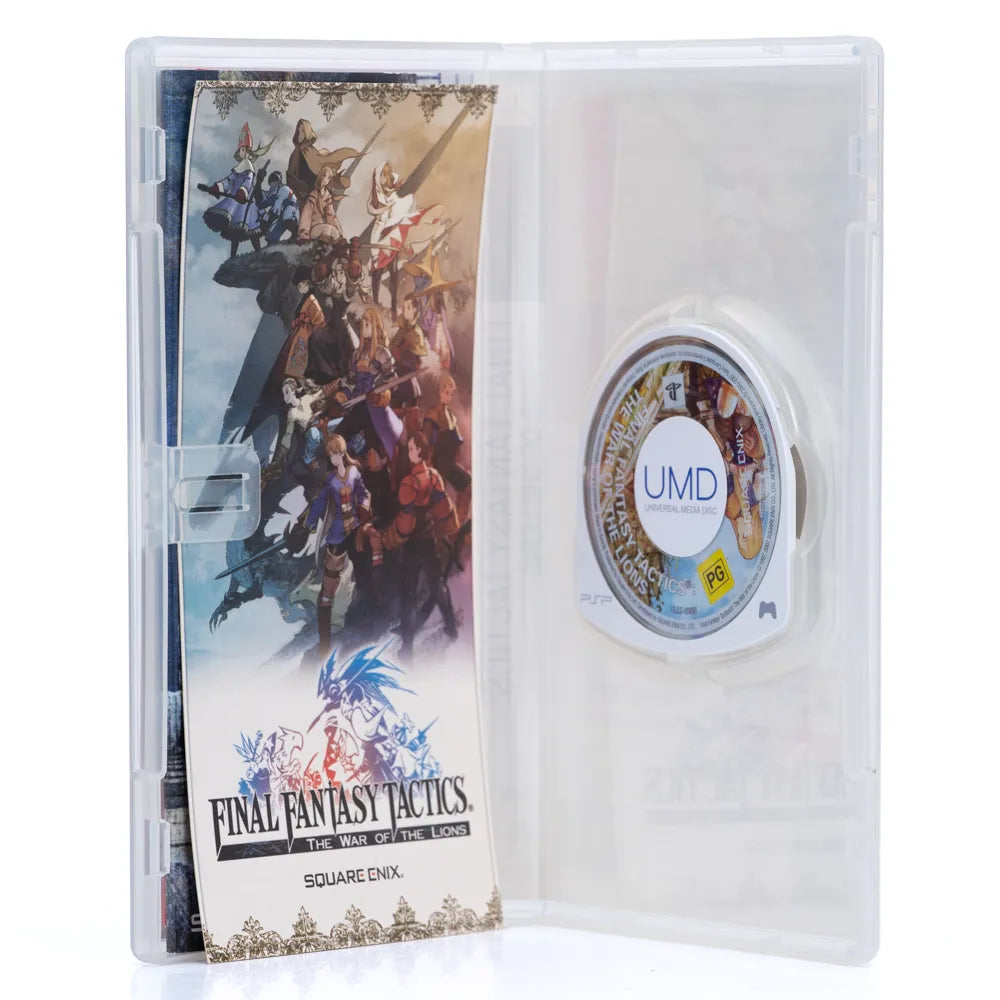 Final Fantasy Tactics: The War of the Lions - PSP spill - Retrospillkongen