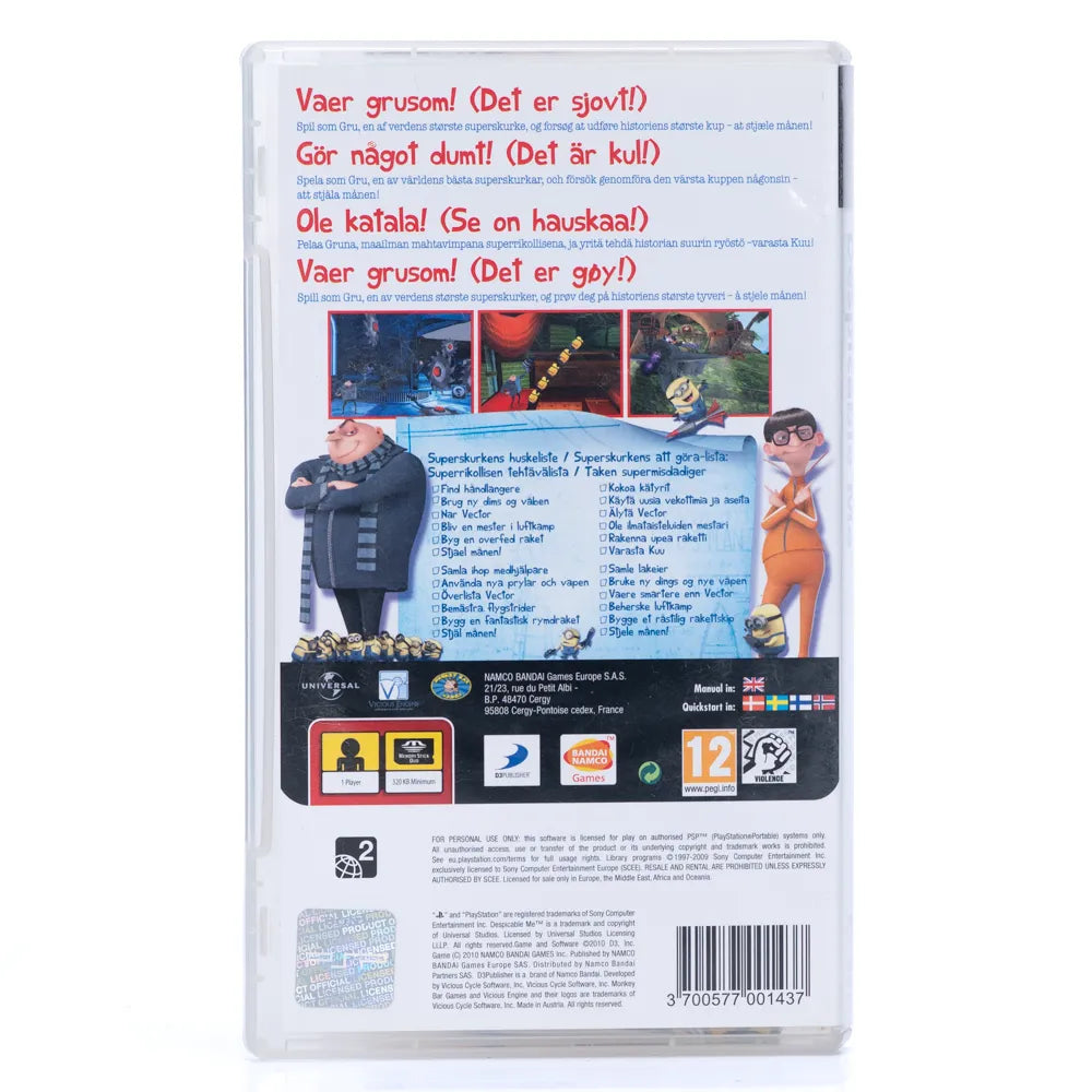 Despicable Me - PSP spill