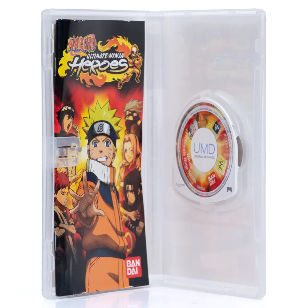 Naruto: Ultimate Ninja Heroes - PSP spill