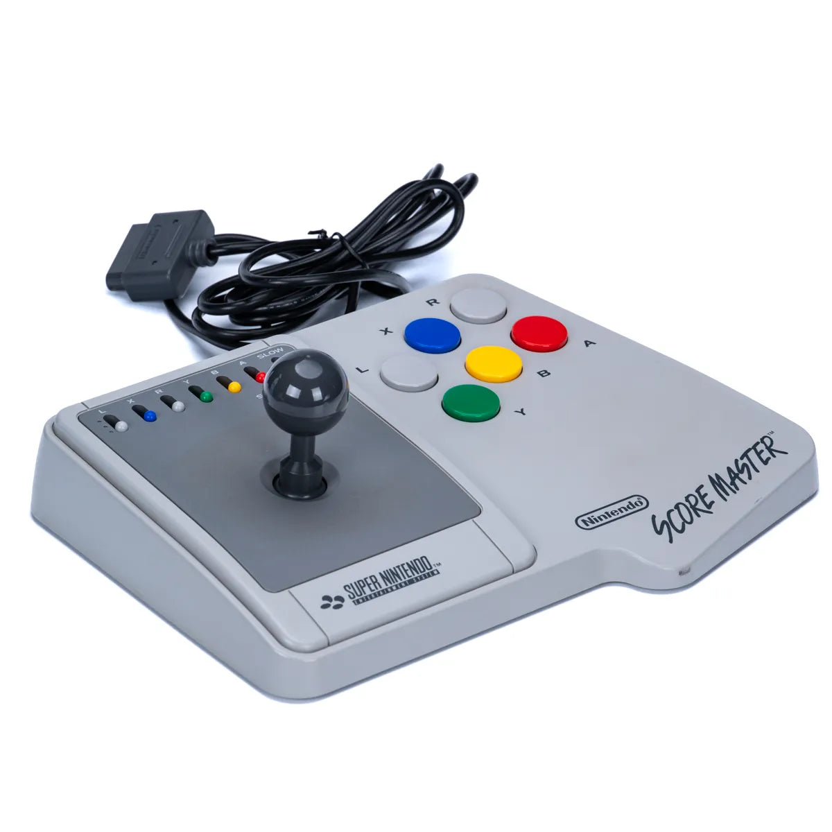 Nintendo Score Master Arkadekontroller til SNES i eske - Retrospillkongen