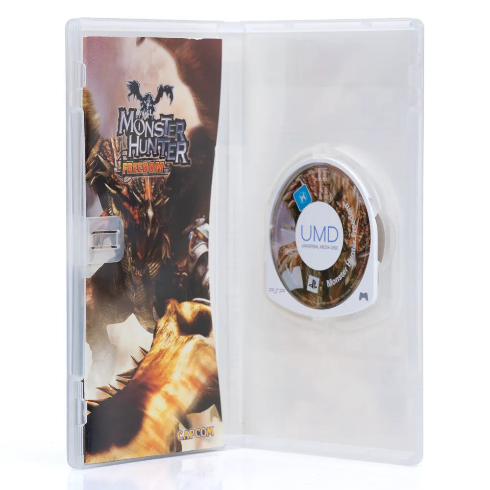 Monster Hunter Freedom - PSP spill - Retrospillkongen