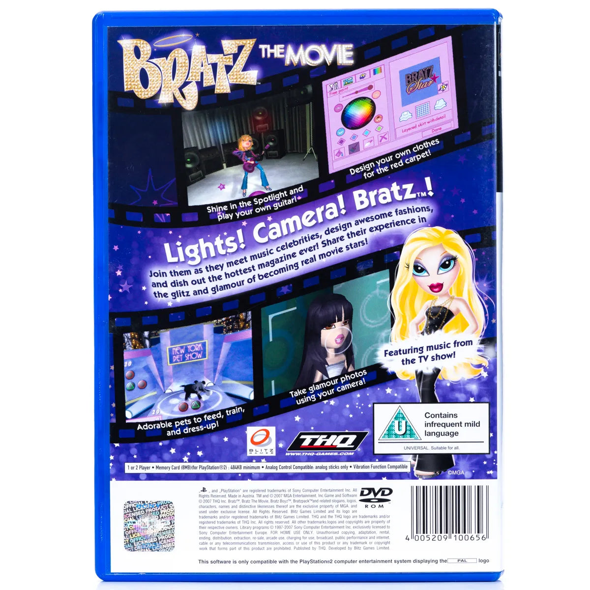 Bratz: The Movie - PS2 Spill - Retrospillkongen