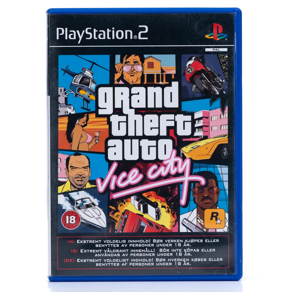Grand Theft Auto: Vice City - PS2 spill - Retrospillkongen