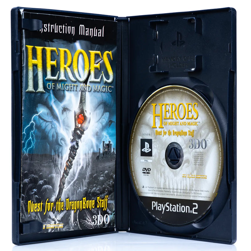Heroes of Might and Magic: Quest for the DragonBone Staff - PS2 Spill