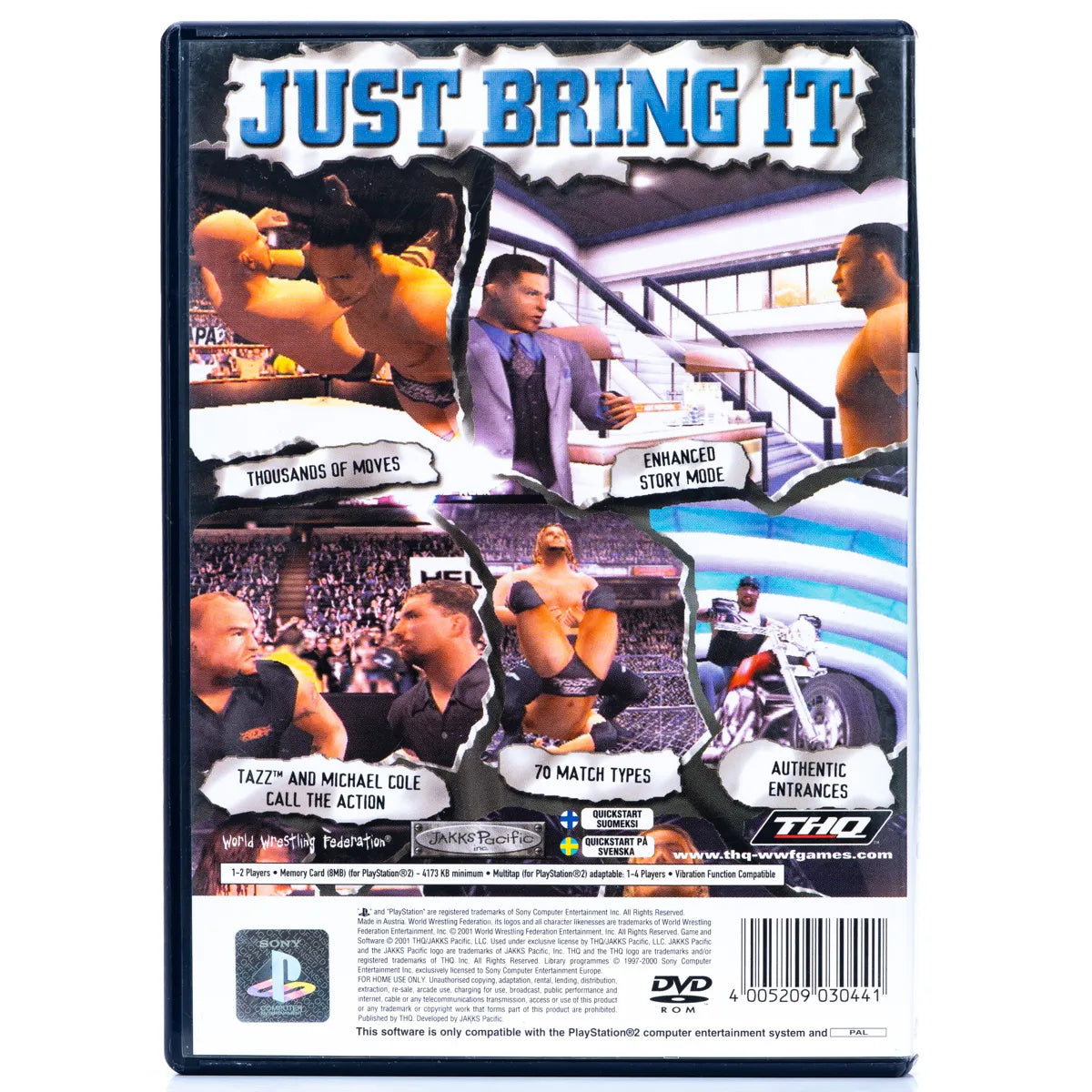 WWF Smackdown! Just Bring It - PS2 Spill - Retrospillkongen