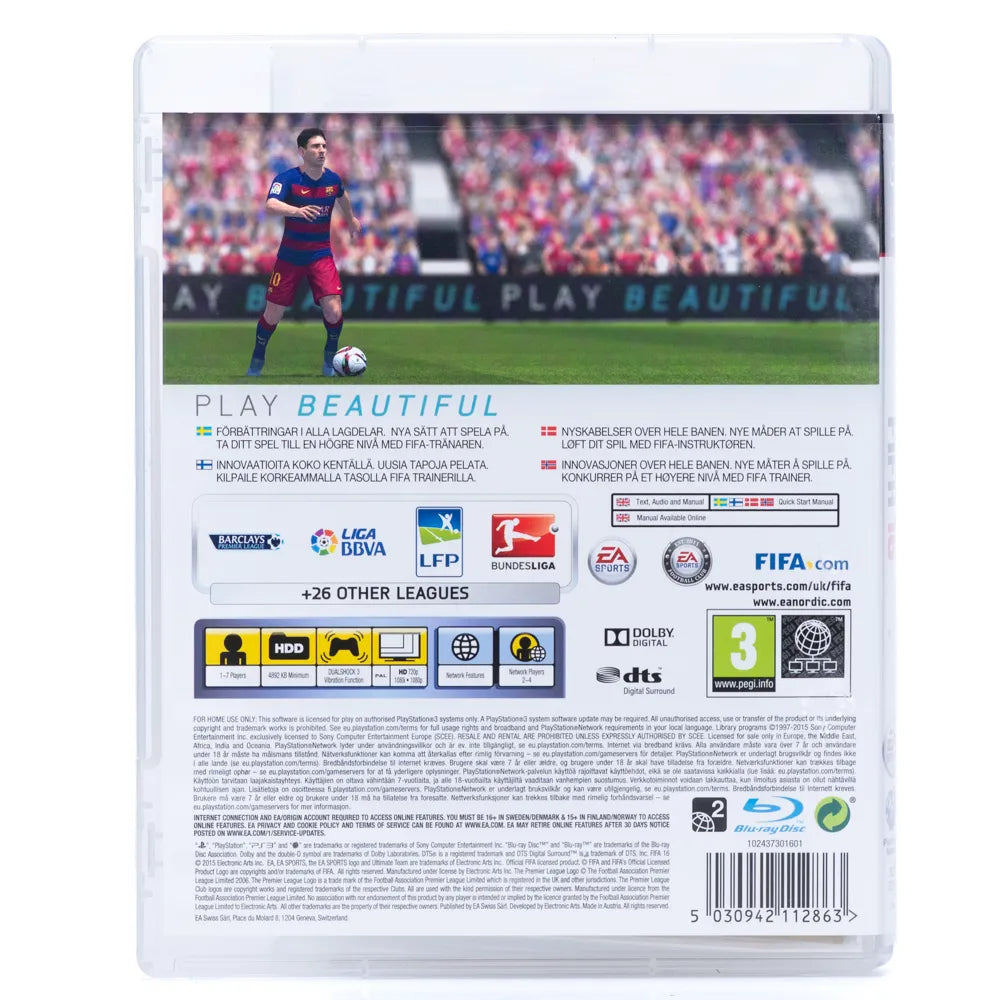 FIFA 16 - PS3 spill - Retrospillkongen