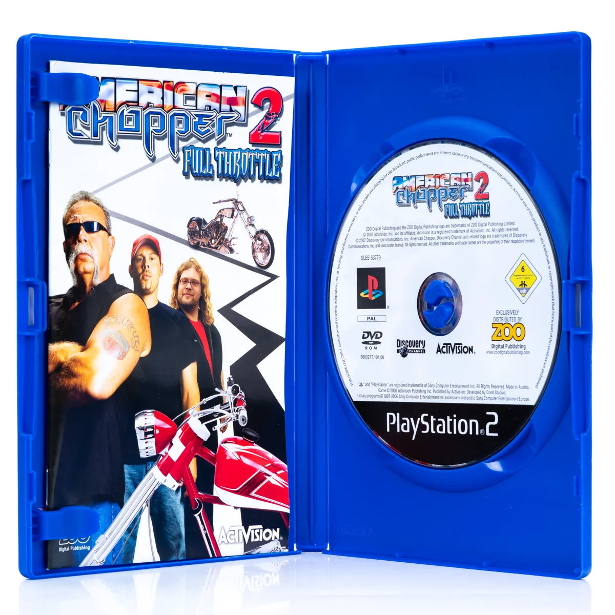 American Chopper 2: Full Throttle - PS2 Spill - Retrospillkongen