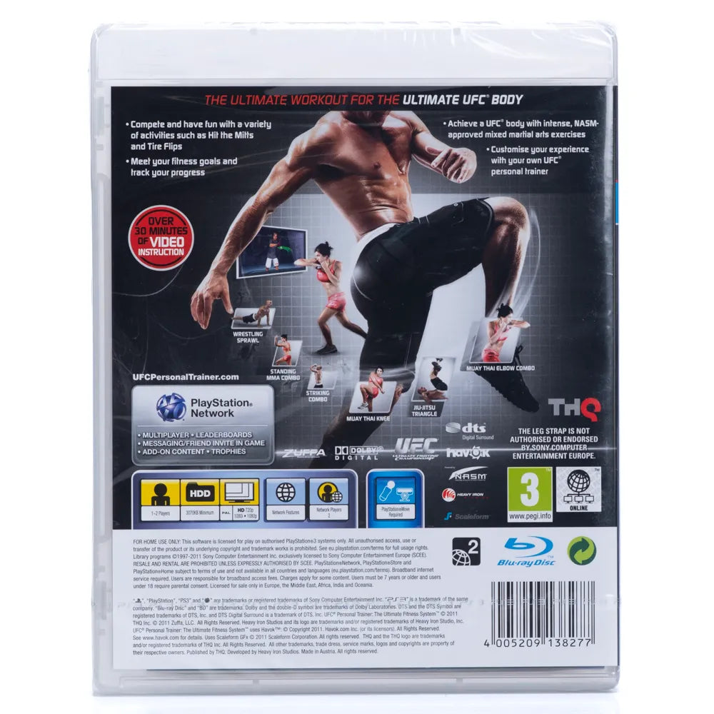 UFC Personal Trainer: The Ultimate Fitness System (Forseglet) - PS3 Spill