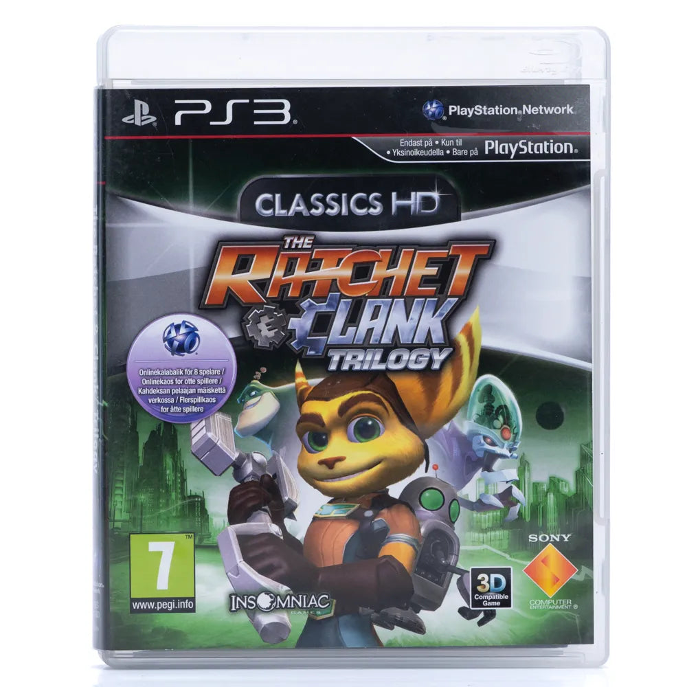 Ratchet & Clank Trilogy - PS3 spill