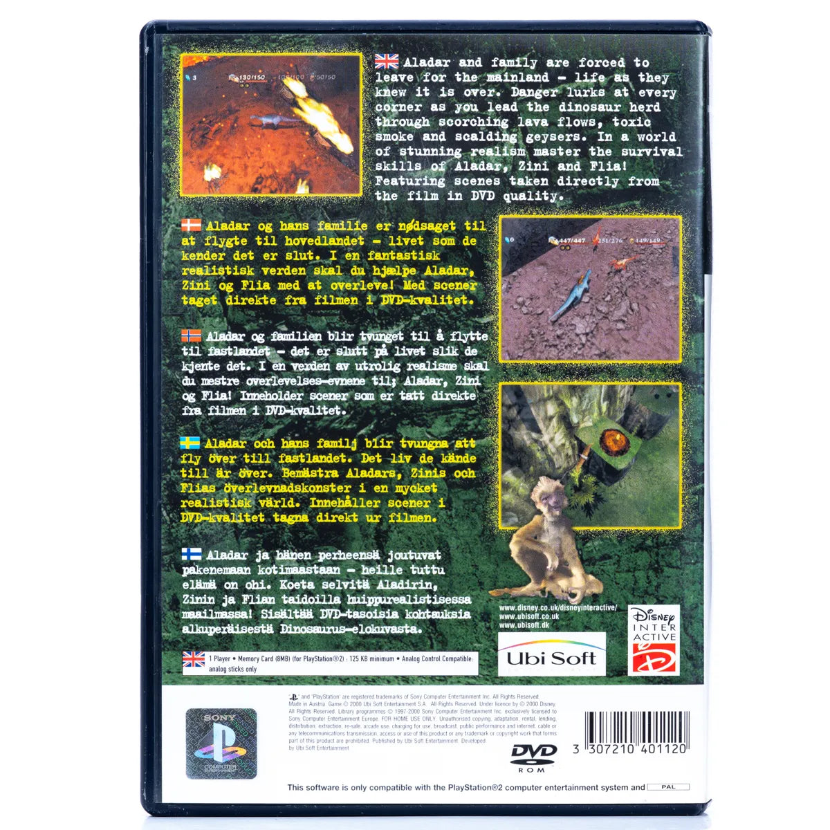 Disney's Dinosaur - PS2 Spill - Retrospillkongen