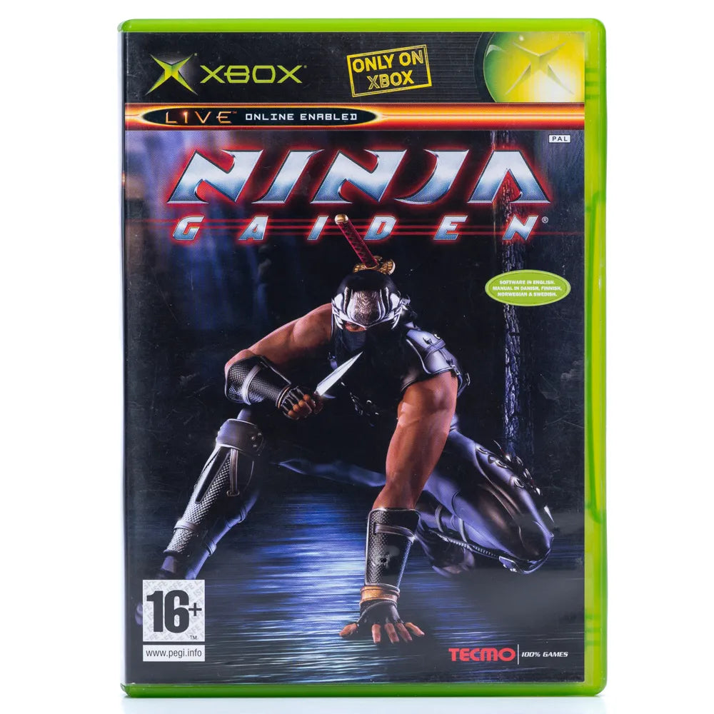 Ninja Gaiden - Xbox spill - Retrospillkongen