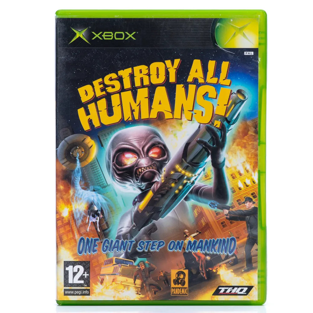 Destroy All Humans! - Xbox spill - Retrospillkongen