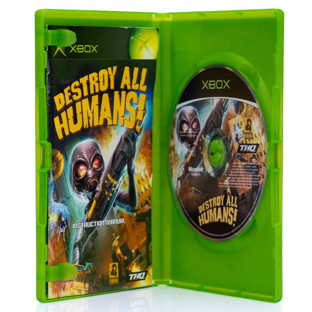 Destroy All Humans! - Xbox spill - Retrospillkongen