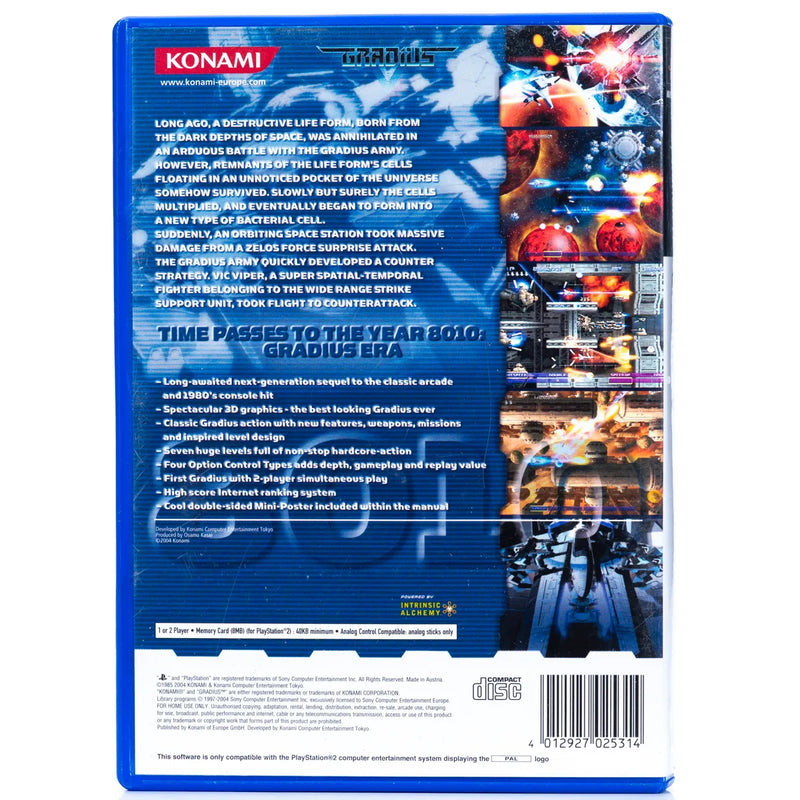 Gradius V - PS2 spill